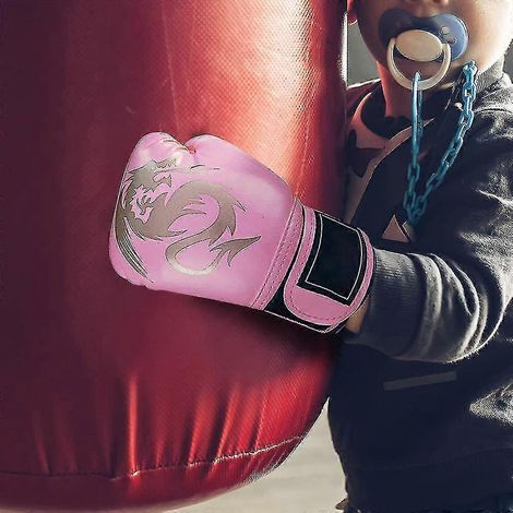 Gants de boxe pour enfants, gants de boxe pour jeunes, gants d'entraînement pour garçons et filles pour sacs de frappe, kickboxing, combats de Muay Thaï (1/3)