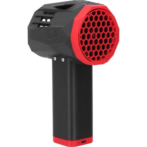 Souffleur D'Air Compact en Fibre de Carbone de 400 G, doté Disposition Simplifiée, Poussée de 1 400 G, Vitesse de 240 Km/h, Batterie de 4 000 MAh, Rapide, pour Usages Domestiques (1/5)