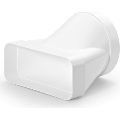 Eico Rundadapter Gips PVC weiß 150 mm