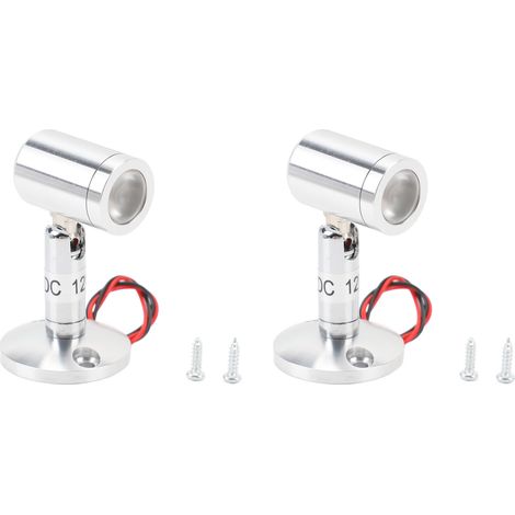 Spot lumineux LED DC12V à angle ajustable haute luminosité éclairage intérieur montant éclairage de plafond lampe d'accentuation pour vitrine de bijoux entrée lumière naturelle
