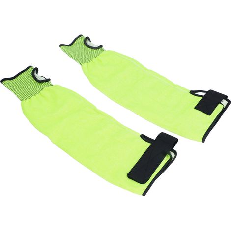 1 paire de manchons anti-coupures de 45 cm, confortables et anti-perforation, pour le jardinage, l'agriculture et les travaux extérieurs. (1/5)