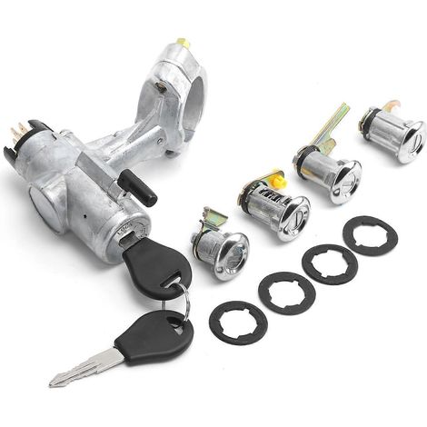 Barillet de contact, verrou de direction, portières, compatible avec NISSAN PATROL GQ Y60 1988-1998 (1/4)