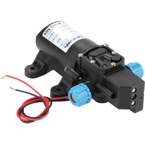 12V/60W 5L/Min Mikromembran-Wasserpumpe für Wohnwagen, Camping, Boot (1/3)