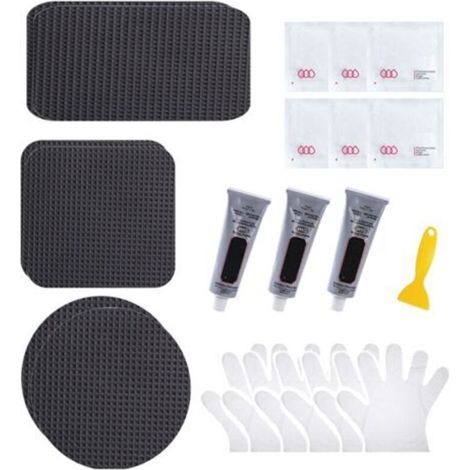 Kit de réparation de trampoline de 7 pièces pour réparer les trous ou les déchirures des tapis de trampoline (1/2)