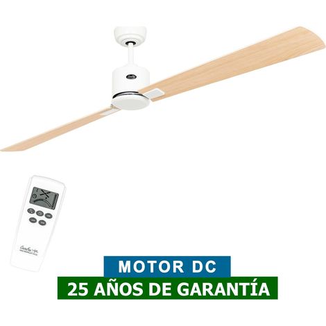 Ventilateur de plafond CasaFan 943424 ECO NEO III 180cm érable ou hêtre/blanc (1/5)