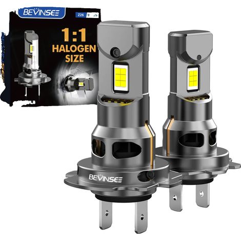 Faro LED, 12000 lúmenes, compatibilidad universal con vehículos, H7 (1/5)