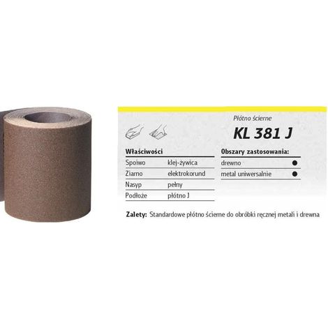 Rollo de lona K. 150 mm 180 KL381J (50 m)