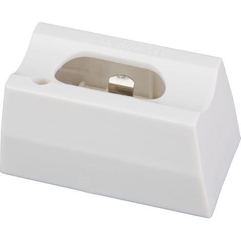 Soporte s14s con 1 cara recta y 1 cara inclinada para lámparas lineales con 2 casquillos (1/3)
