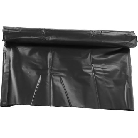 Bâche noire en polyéthylène durable pour bassin, cascade, bassin à poissons et fontaine de jardin (1/5)