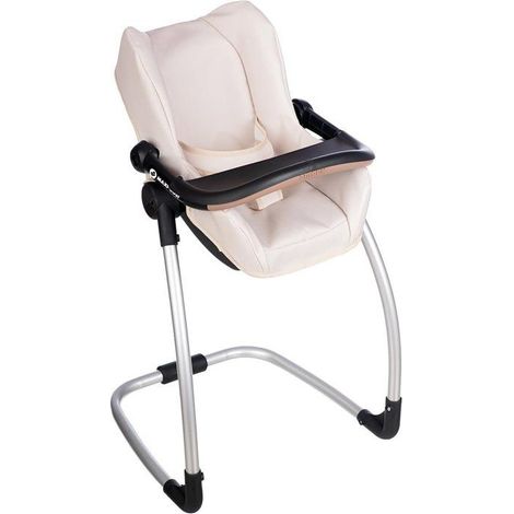 SMOBY - Maxi-Cosi - Siège auto + chaise haute beige - 3 en 1 - Pour poupées - À partir de 3 ans (1/5)