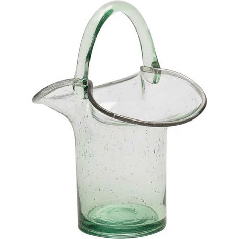 Moderne Dekovase – Elegante grüne Glasvase für Blumen – Stilvolles Deko-Element für Ihr Zuhause (1/5)
