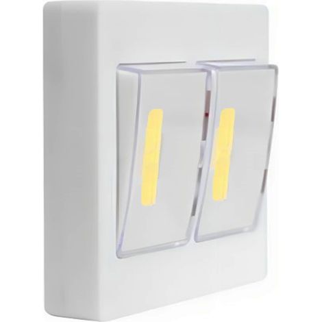Lampada Armadio Luce COB LED Con Interruttore Punto Faretto Ricaricabile 3W 0212 (1/5)