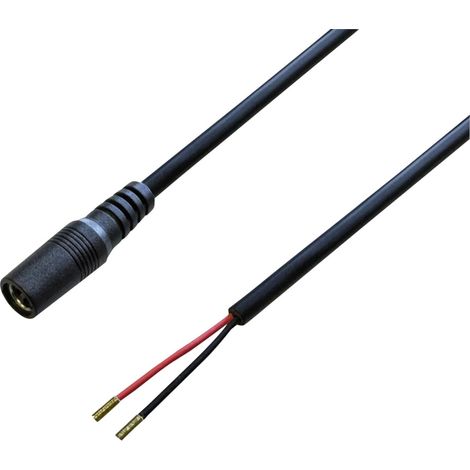 BKL Electronic 076104 Kupplung DC-Kupplung - Aderendhülsen     2 m 1 St.