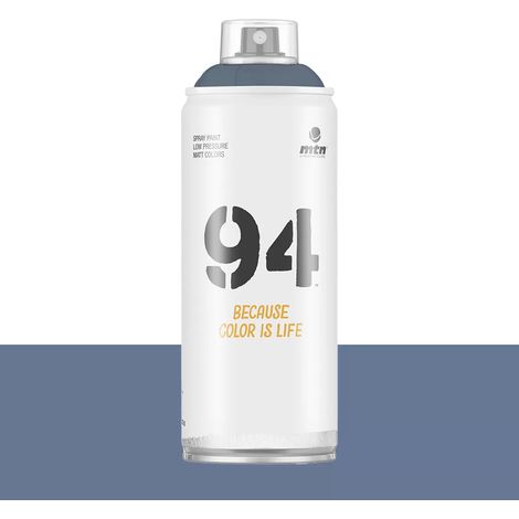 Bombe de peinture aérosol MTN 94 Gris Tchernobyl (RV-309) 0,4 L (1/2)