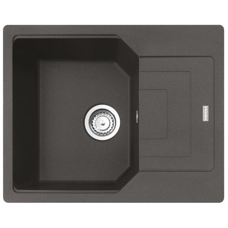 Franke Urban UBG 611-62. Tipo di lavello: Lavello ad incasso, Forma del lavandino: Rettangolare, Materiale del lavandino: Fragranito. Larghezza: 620 mm, Lunghezza: 500 mm, Profondità... - 114.0718.495