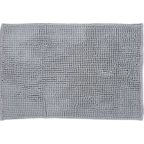 Tappeto morbido da bagno 60x40 cm grigio