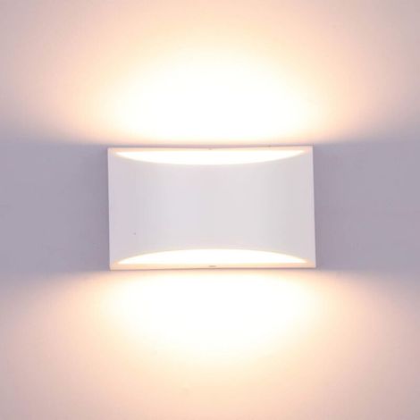 Dimmbare LED-Wandleuchte mit 12 Watt für Schlaf- und Wohnzimmer, warmes Licht mit nach oben und unten gerichteter Beleuchtung, modernes Design