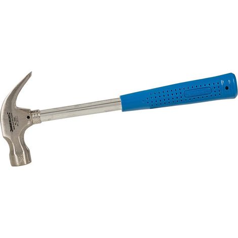 MARTEAU ARRACHE-CLOUS MANCHE TUBULAIRE 220 G SILVERLINE 763591 (1/5)