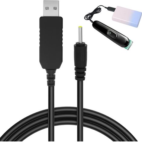 Replacement Charger Cable for MGK3321 5V to 2.3V Trimmer Compatible with 6-in-1 Models MGK3321, MGK3335, MGK3010, MGK3020, BT3020, BT3021, BT3410, BT3421 Essential Accessory (1/5)