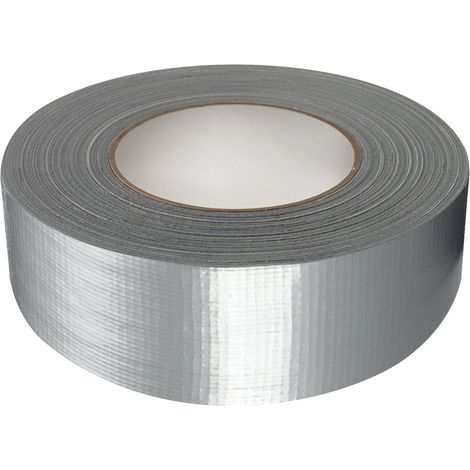 Ruban adhésif toilé ultra résistant 50 mm x 50 m – 188824 – Colle thermofusible pour réparations professionnelles – Imperméable et flexible – Fixman (1/5)
