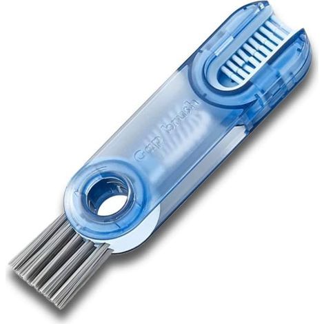 Three-in-one multifunctional cleaning brush: crevice cleaning brush, water bottle cleaning brush, cup lid cleaning brush (1/5)
