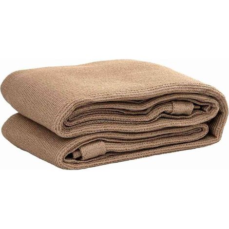 Tapis extérieur Tapis de tente Tapis de Camping 300x600 cm Taupe 48342