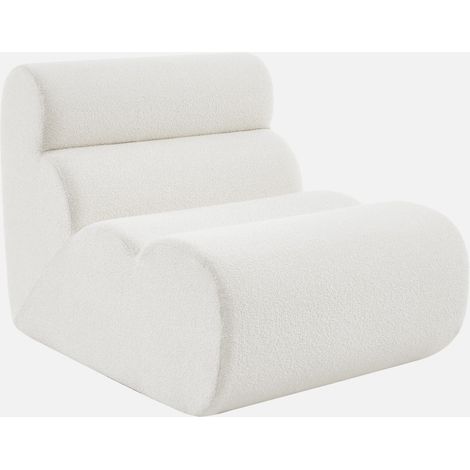 Poltrona bouclé testurizzata (1/5)