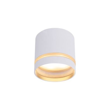 Mantra SPLIT GX53 spot encastrable rond blanc/noir 8,4cm Ø (1/2)