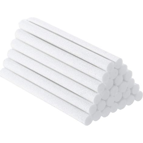 Bâtonnets humidificateurs, filtre en coton, bâtonnets de recharge, mèche, remplacement pour humidificateurs portables personnels alimentés par USB pour le bureau et la chambre, 40 pièces. (1/5)