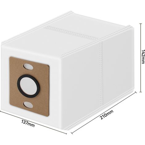Compatible with ILIFE A12 Pro/V9Pro robotic vacuum cleaners, dust bags, garbage bags and fleece dust bags. (1/4)