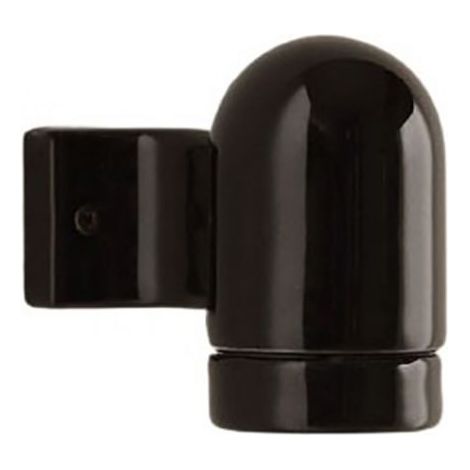Applique porcelaine noire fixe E27 (1/5)