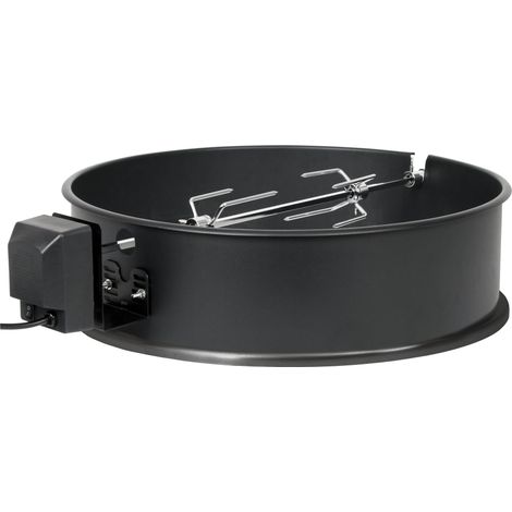 BBQ-Toro Juego de pinchos para barbacoa para barbacoa de caldera de Ã˜ 57 cm con cuerpo de barbacoa, pincho, motor y agujas para carne