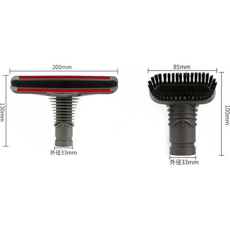 Kit de brosses de rechange pour aspirateur Dyson DC35 DC45 DC52 DC58 V6 (ensemble de 5 pièces) (1/3)