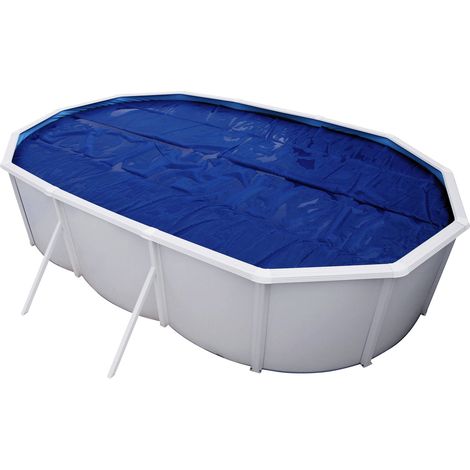 Steinbach Solarplane Extra für Rechteck-Swimming Pools, blau, 900 x 500 cm