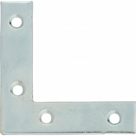 Piastra squadra angolare 50x50x12,5mm, acciaio zincato - THIRARD