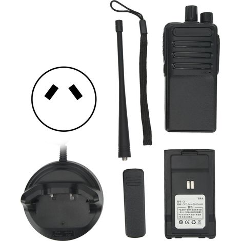 Talkies-walkie rechargeables sans fil 5W 16 canaux radio bidirectionnelle portative pour extérieur (1/5)