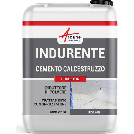 Indurente per cemento, calcestruzzo, massetti e lastricati - DURBETON - 5 L  - ARCANE INDUSTRIES