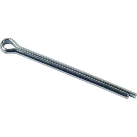 Spina divisa DIN 94 zincata - 4 x 40 mm - Confezione da 100 - LENNIE - GF0404002B (1/2)
