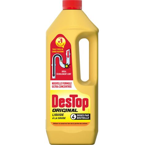 Destop Detergente concentrato liquido 950ml per tubazioni