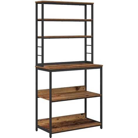 Maison Exclusive - Küchenregal Altholz 80 x 40 x 168 cm Holzwerks