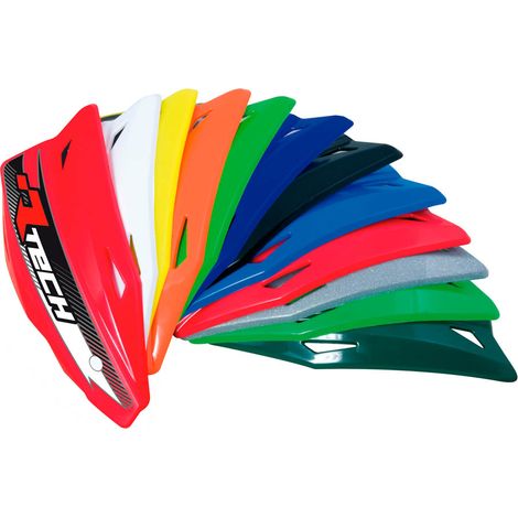 RACETECH (RTECH) PLASTICHE DI RICAMBIO PER PARAMANI (MANUBRIO) VERTIGO / ALU / ATV NERO