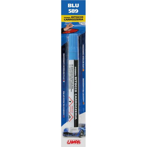 Penna ritocco carrozzeria - Blu - 589