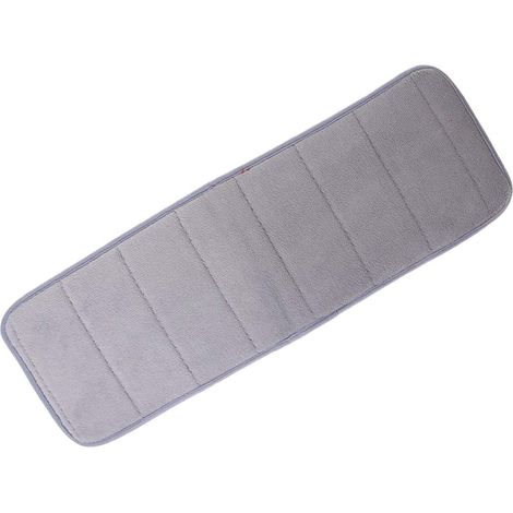 Coussin Coudes - 60 x 20 cm - Tapis Coudes en Mousse à Mémoire - Pour Bureau et Clavier - Gris - 1 Pièce (1/5)