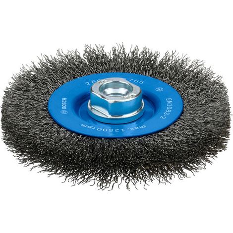 Bosch Metal clean Scheibenbürste, 115 x 0,3 mm, M14, gewellt (1/5)