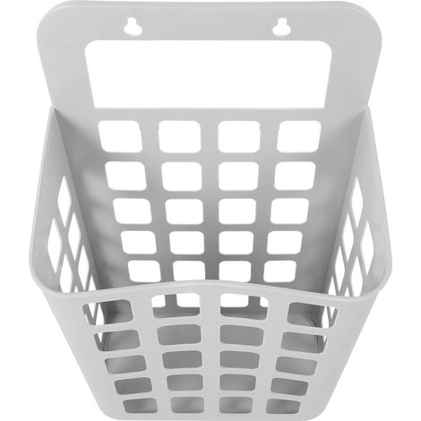 Panier à Linge Pliable en Plastique Rose Rangement Suspendu, pour Chaussures et Jouets Salle de Bain ou Dressing Couleur Aléatoire (1/5)