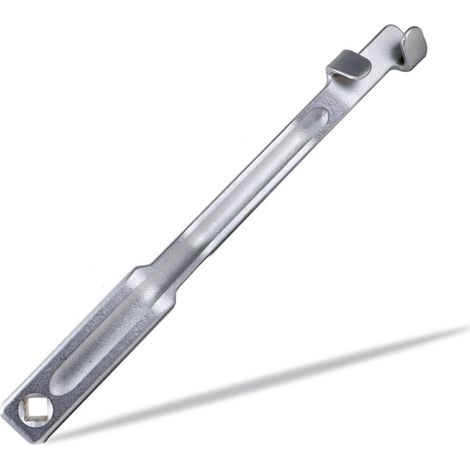 Barre d'extension de clé dynamométrique de 15 pouces de long avec trou de 1/2 pouce pour mécaniciens, garages, artisans (1/5)