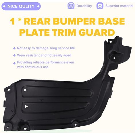 51127931250 is suitable for the right rear bumper guard plate of BMW X5 G18. (1/4)