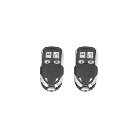 Télécommande universelle 3V pour porte de garage, compatible avec les systèmes d'alarme antivol (2 unités). (1/4)
