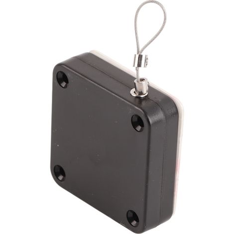 Automatischer, nicht perforierter Türschließer für den Haushalt, Kabellänge 1,2 m, Schwarz (1000G) (1/5)
