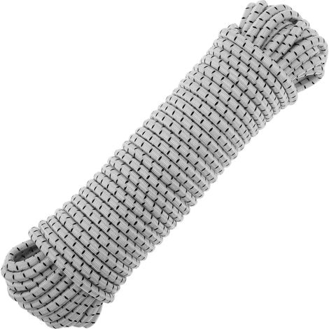 PrimeMatik - Corde élastique avec revêtement polyester 15 m x 6 mm (1/5)